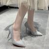 Fashion Pointed Toe Stilito Sexy Super High Heel Shoes for Women Woman Pumps Y2k Elegant Young Non Slip Footwear On Offer 39 Shoe