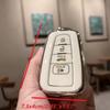 For Toyota Key Fob Cover For 2020-2024 Highlander 2018-2024 RAV4 Camry C-HR Corolla Avalon Prius Key Shell Case Keychain