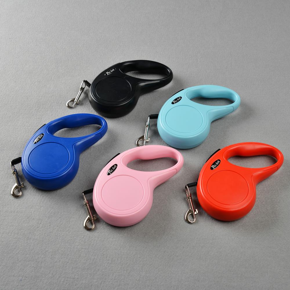 1/3m 5m Auto Retractable Dog Leash Nylon Durable Pet Lead for Small Medium Dogs Puppy Walking Running Traction Rope