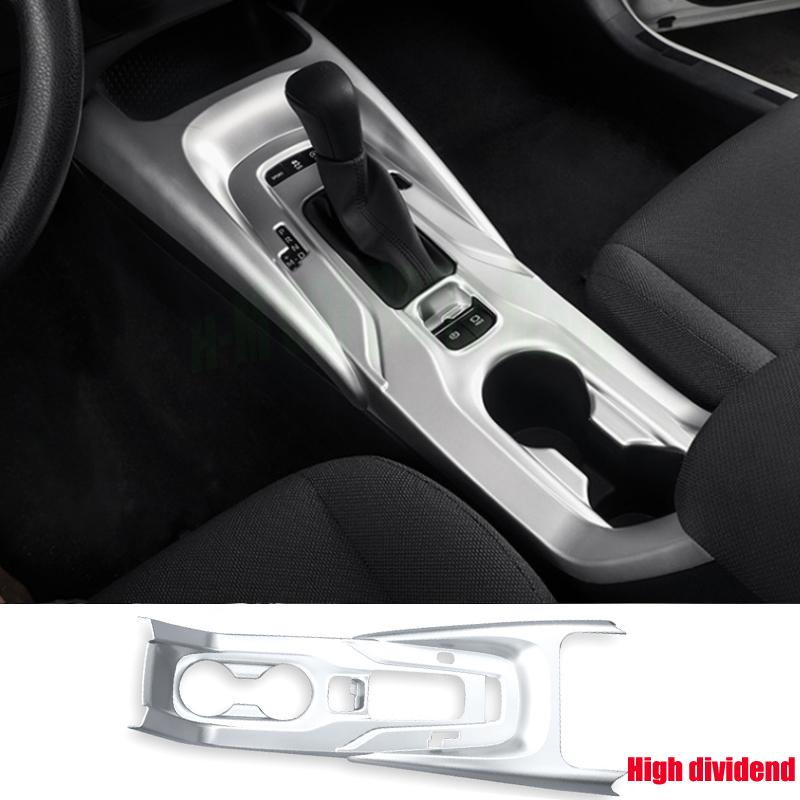 For Toyota Corolla E210 2019 2020 Car Styling ABS Left Car Front Center Console Shifter Cover Trim 1pcs high Low Equipped Only