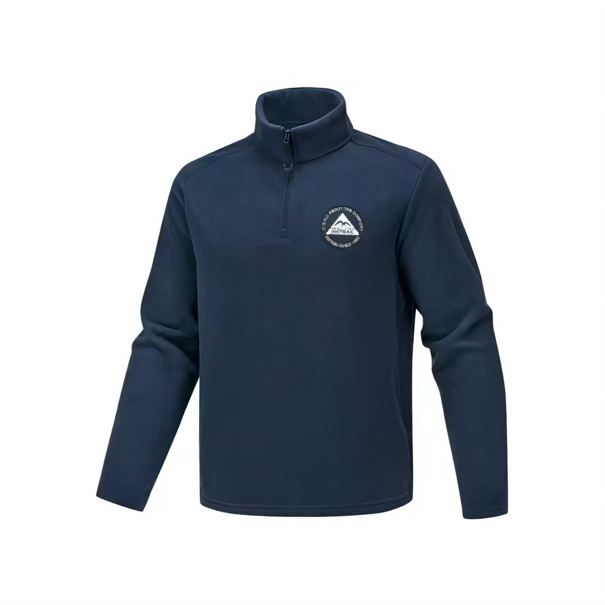 Skechers Outdoor Series Skin-Friendly Comfortable Solid Color Sweatshirt Men Sweatshirt P425M229-002Z L