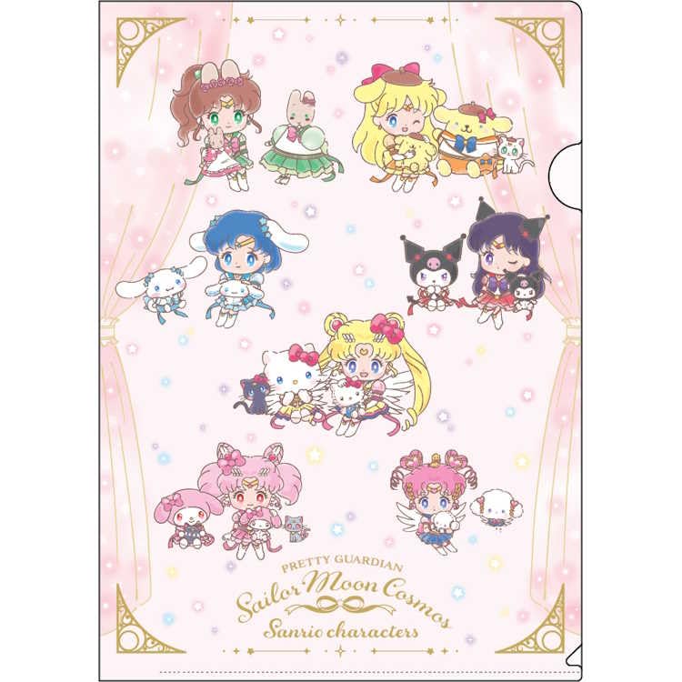 Sunstar Stationery Pretty Guardian Sailor Moon x Sanrio Clear File A Movie Version Pretty Guardian Sailor Moon Cosmos Single Single Pocket Document