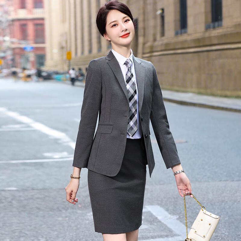 Unisex Double-Breasted Formal Suit Set