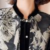 Pasite Women's New Chinese Style Two-Piece Top and Pants Set