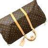LOUIS VUITTON Monogram Keepal Band Lierre 55 Boston bag Brown Women used