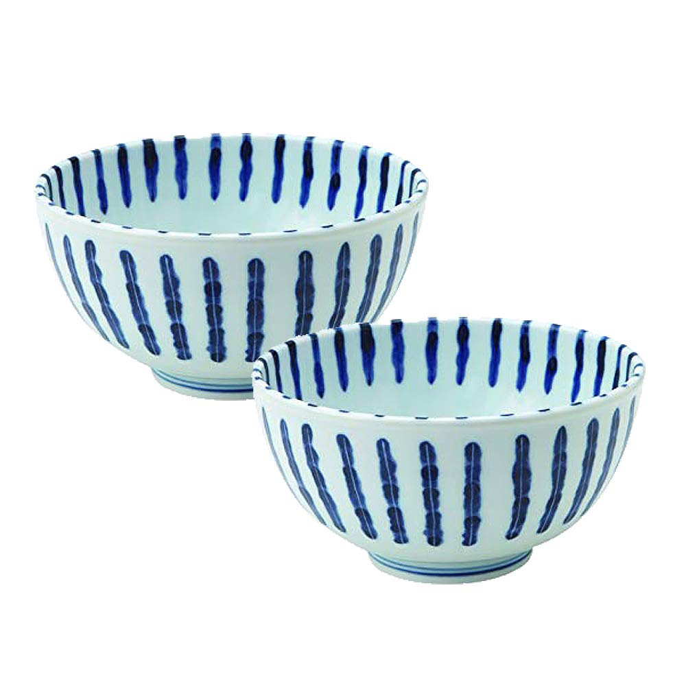 

Set of 2 Large Lightweight Bowls by featuring a Dami Tokusa pattern and a Japanese Ideal for and other East, design. bowls, ramen, dishes.