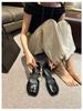 Women Split Toe Ninja Tabi Pumps Woman 5cm Heels Mary Janes Round Heels Shoes Buckle Strap Shallow Sandals Shoes For Party Mules