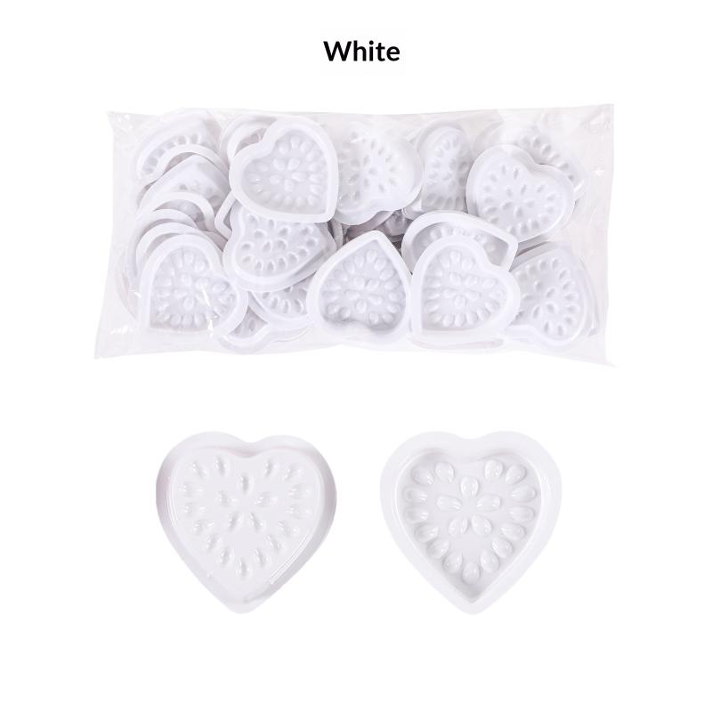 Eyelash Extension Glue Pad Disposable Pallet 100Pcs Adhesive Stand For Lashes Clean And Convenient For Makeup Studios