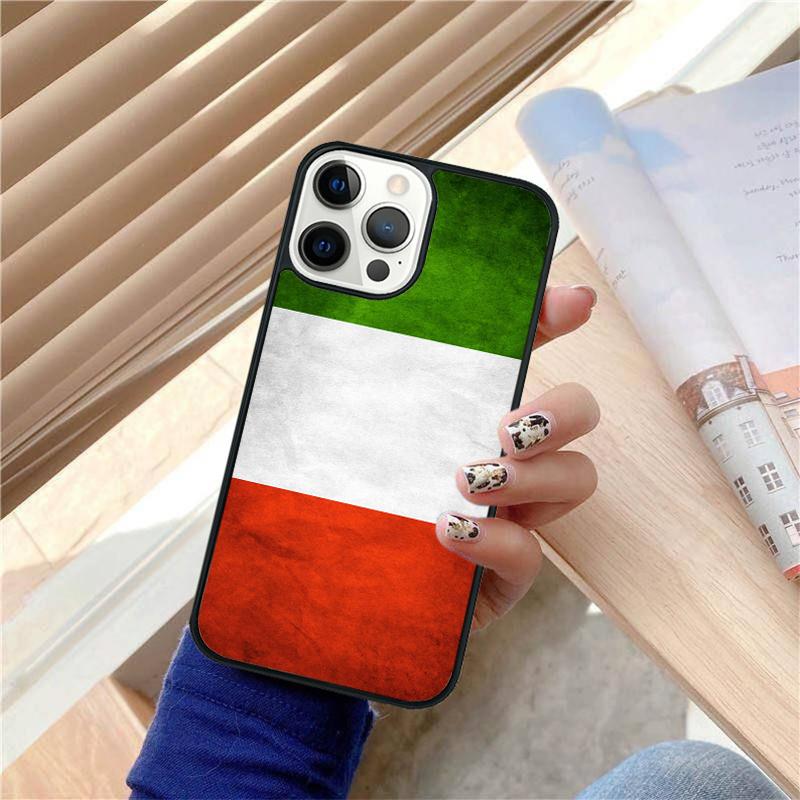 Italy Flag Mobile Phone Cases Cover For iPhone 17 Air 16 15 14 12 13 11 Pro MAX apple Plus SE2020 Coque