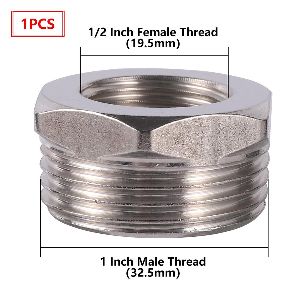 1/2"3/4"1" Thread Fitting Adapter Garden Irrigation Faucet Adapter Hose Fitting Fittings M22 M24 Pump Purifier Coupling Fittings