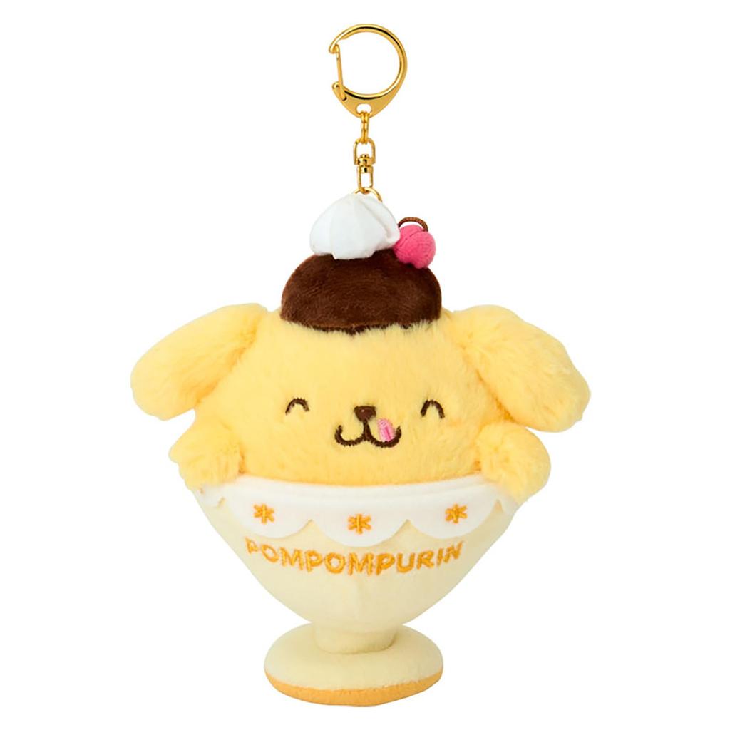 Sanrio Mascot Holder Happy Pompompurin Ages 6 and Up 788511 (Pudding-filled Pudding)