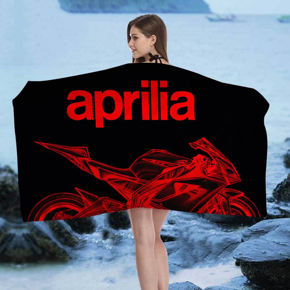 A-ApriliaS Motorcycles Microfiber Beach Towel Absorbent Quick Dry Soft Yoga Swimming Resort Mountain Climbing Towel