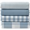 Thickened Polyester-Cotton Plaid Striped Sofa and Curtain Fabric