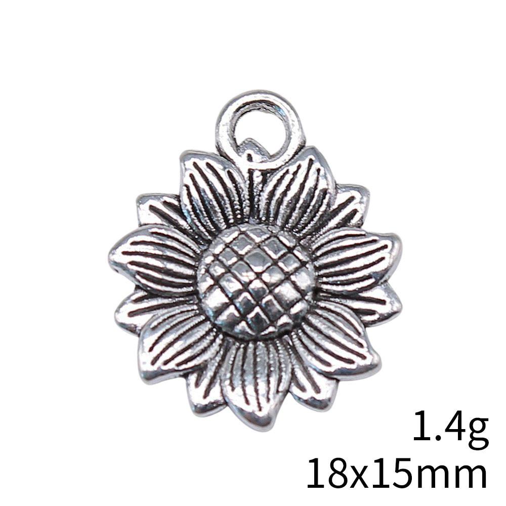Gifts For Women Charms Italian Bracelet Small Flower Charms Pendant Ornaments For Home Phone Pendant
