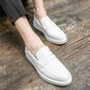 Lederschuhe für Herren Slipper Quaste Freizeitsneaker Business Hochzeit Große Größe Luxusdesignschuhe Hohe Qualität