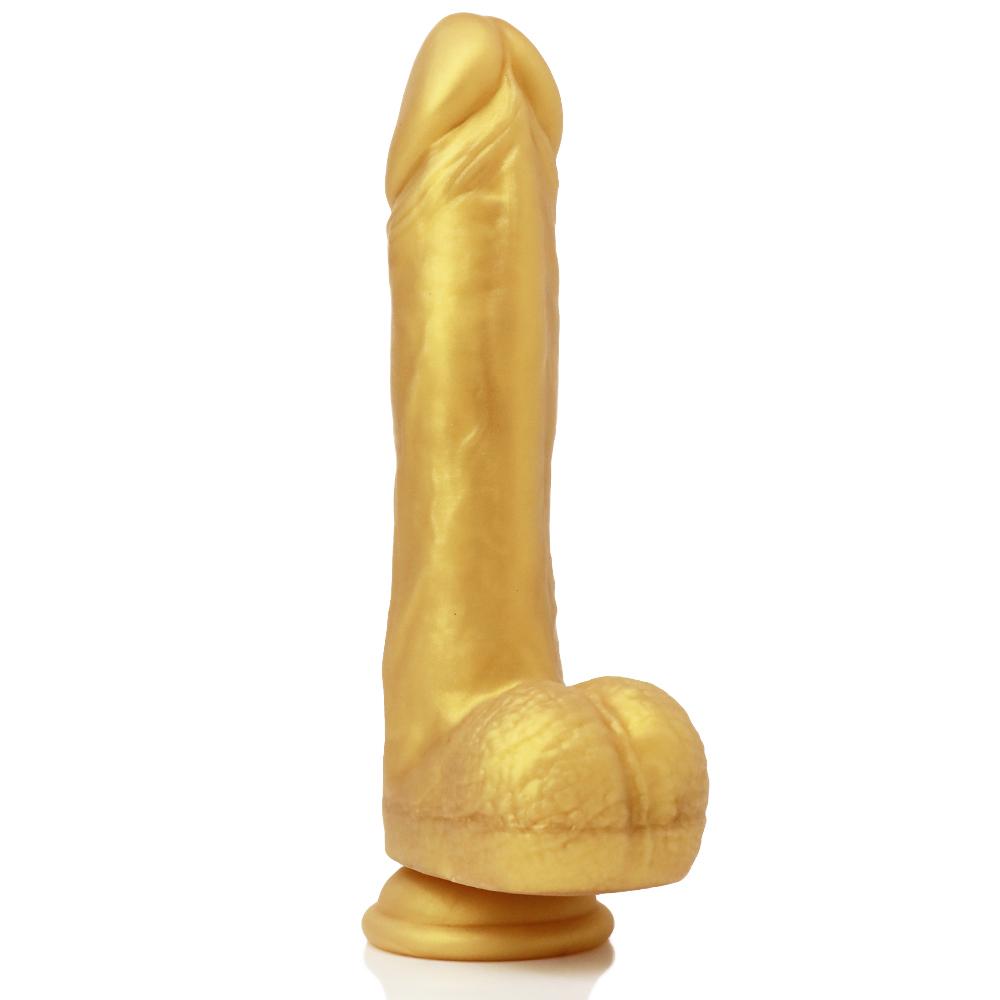 Silica Gel  Realistic Silicone Dildo Huge Sucker Soft Dildos for Women Masturbator Female Vagina Massage Anal Plug Sex Product 18+