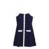 Elegant French Bodycon Slip Dress - 2025 Spring Fashion: Chic, Slimming, Short Dress for Women