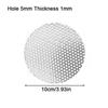 Stainless Steel Drain Filter Mesh Bathroom Sink Floor Hair Catcher Round Square 3mm 5mm 6mm 8mm 10mm Hole