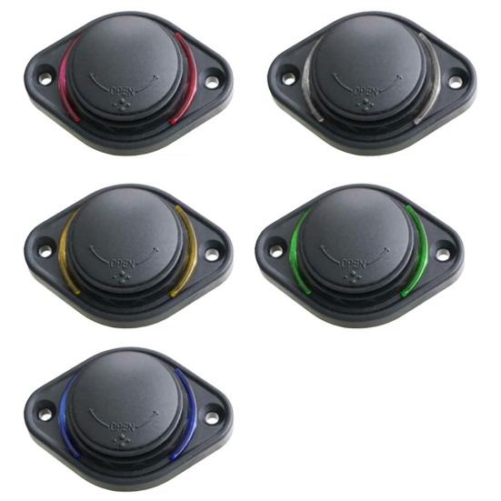 3.1A 12-24V Slide Lid Car Bus Boat Dual USB Port Charger Power Socket Outlet