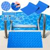 Swimming Pool Ladder Mat Pvc Waterproof Anti Slip Pool Step Mat Boat Decking Non-slip Pedal Pad Marine Flooring Yacht Ladder Pad