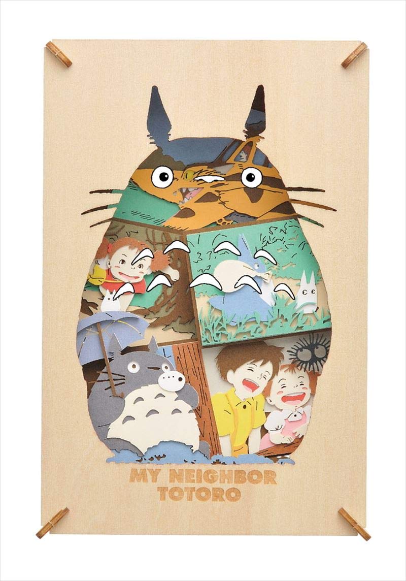 Ensky Paper Theater Wood Style My Neighbor Totoro PT-WL12