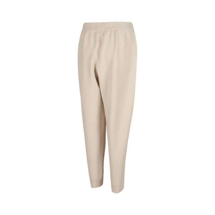 Nike Casual Fashion Simple Knitted Sports Pants Women bottoms Beige HQ8185-104