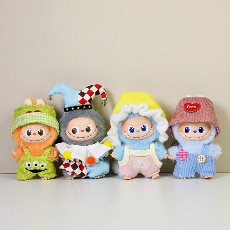 [Only Clothes] 1:8 Scale Mini Toy Style 10cm Doll Clothes and Accessories Customizable Tracksuit