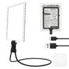 3 in 1 Hands Free Magnifying Glass Large Mirror Neck Wear Magnifier Full Page Magnifier  Reading