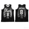 New Basketball Jersey No.8&24  Summer Men's Sleeveless T-shirt Breathable Men's T-shirt and Tank Tops Quick-dry Clothes for Man