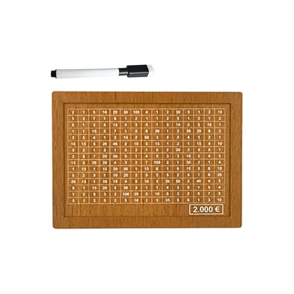 Retro Creative -printed -shaped Erasable Pen For Reusable Wooden Bank 1ml