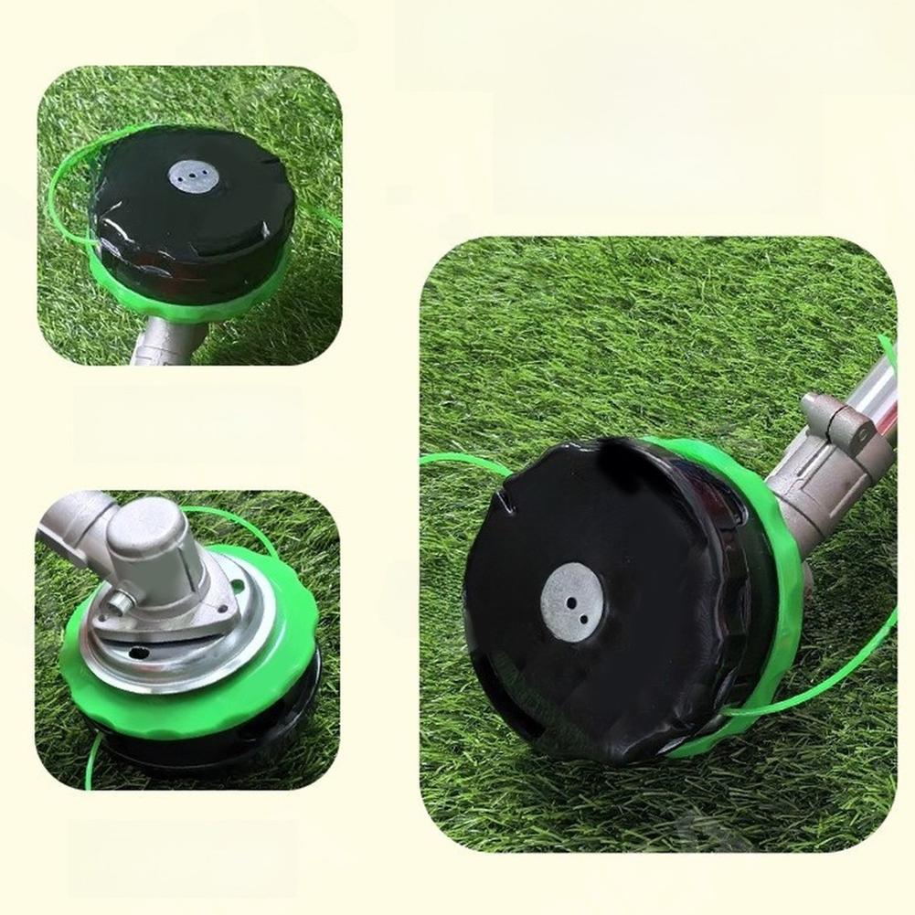 Nylon Grass Trimmer Head M10x1.25mm For Gas Electric Lawn Mower Brush Replacement Parts Garden Yard Tool Accessories