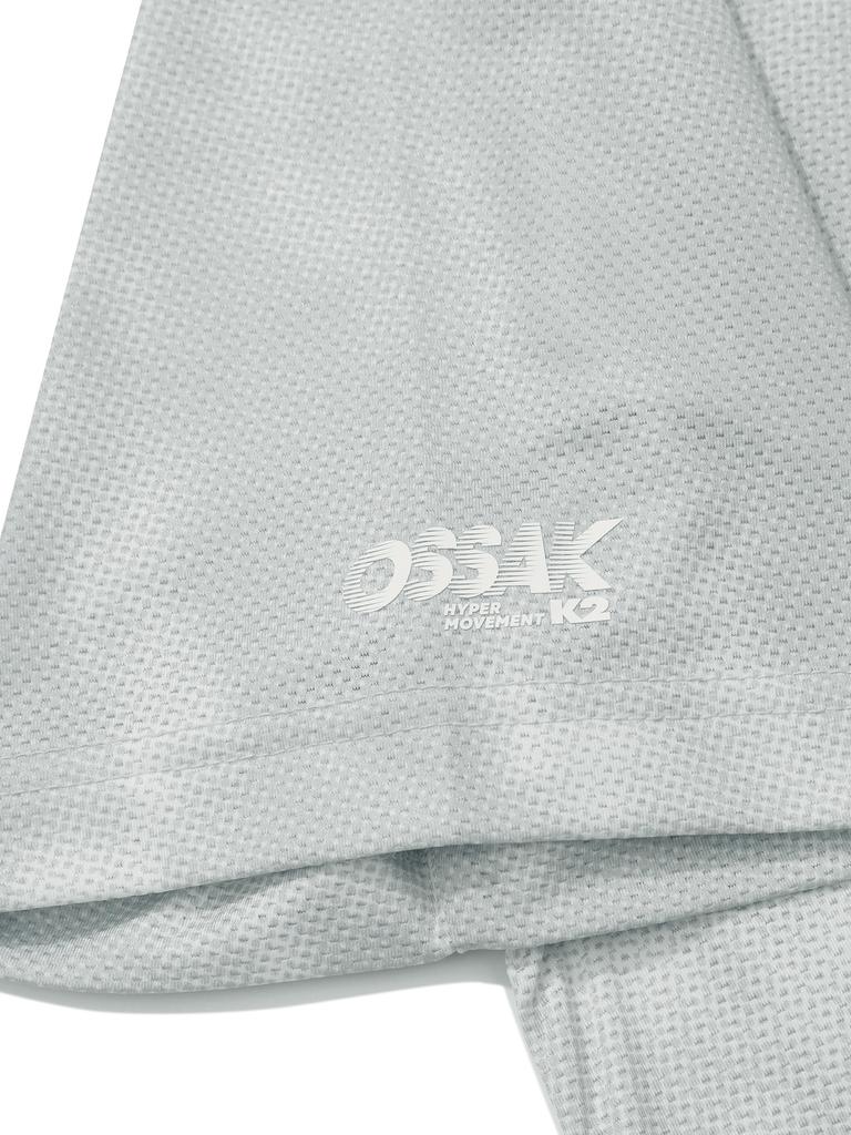 K2 Ossak Cloud Short Sleeve Polo_Cool Grey