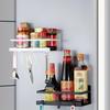 Magnetic Wall-Mounted Refrigerator Storage Shelf