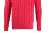 Polo Ralph Lauren Solid Color Cable Knit Simple Long Sleeve Sweater Men Sweater Red 710775885-007
