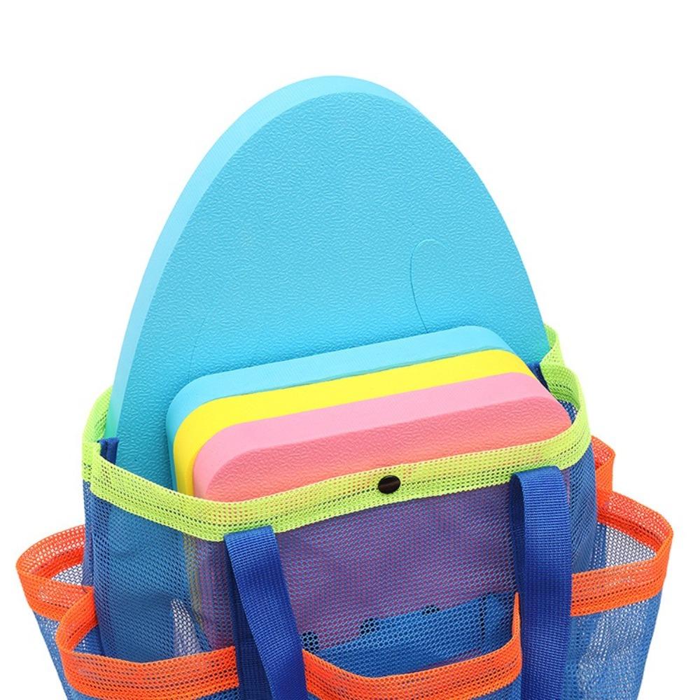 Portable Mesh Beach Storage Bag Breathable Toiletry Bag for Cruise Swim Vacation Essentials