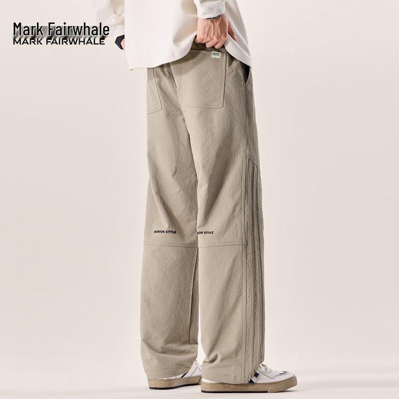 Mark Fairwhale Men's Casual Straight-Leg Pants