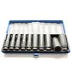 1/2 Inch Drive Impact Socket Set, 10-24 Mm, In Chrome-Molybdenum Steel