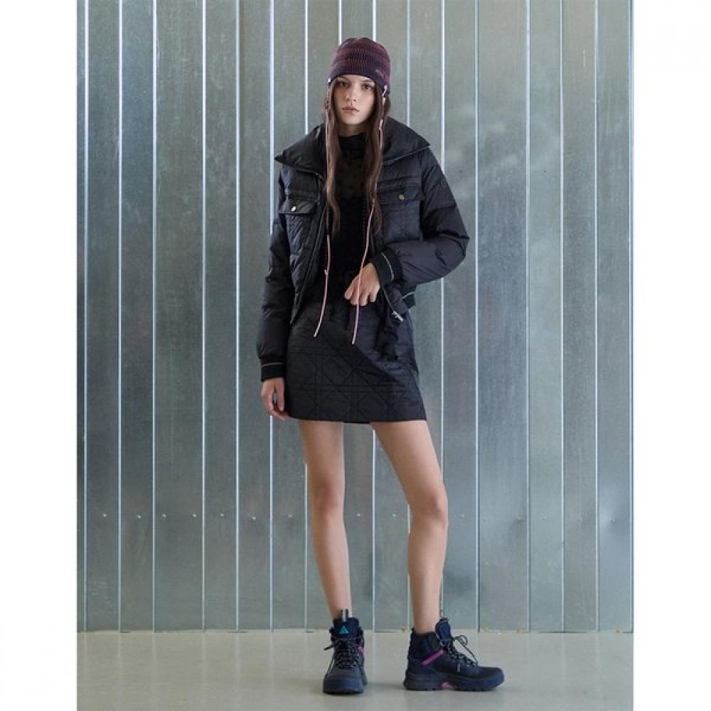 Egoist Padded Quilted Mini Skirt  Er4ts901 WH/66