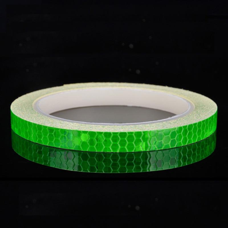 Bicycle Reflective Stickers Mountain Bike Reflective Stickers Luminous Safety Bicycle Motorcycle Wheel Body Sticker Accessories