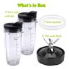 24OZ Mixer Gaskets for BL2012 BL2013 BL480 BL482 BL486CO BL487 Blender Blade Cup