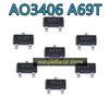 5pcs Original AO3406 A69T MOS  Field Effect Tube SOT23