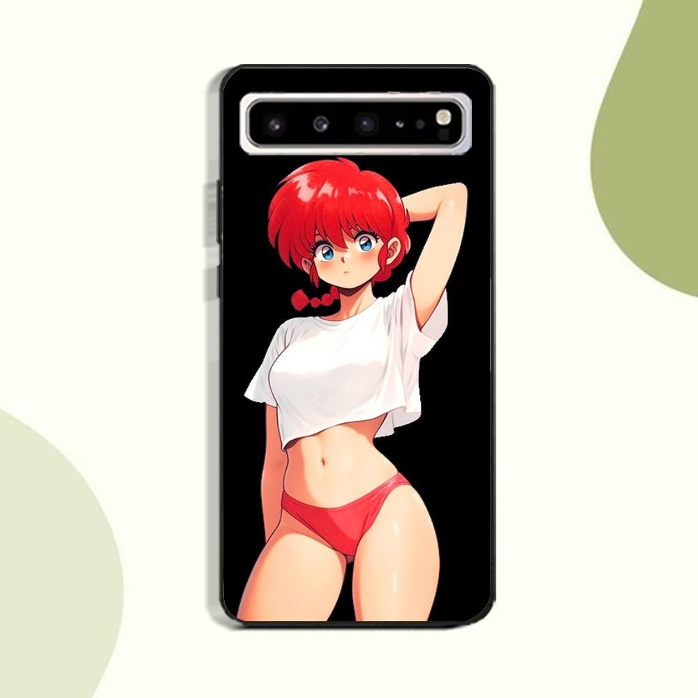 Ranma C-Cartoon Phone Case For Samsung Galaxy A52 A12 A51 S21 Edge S22ULTRA S23 S24 S20LITE Plus Ultra Black Cover