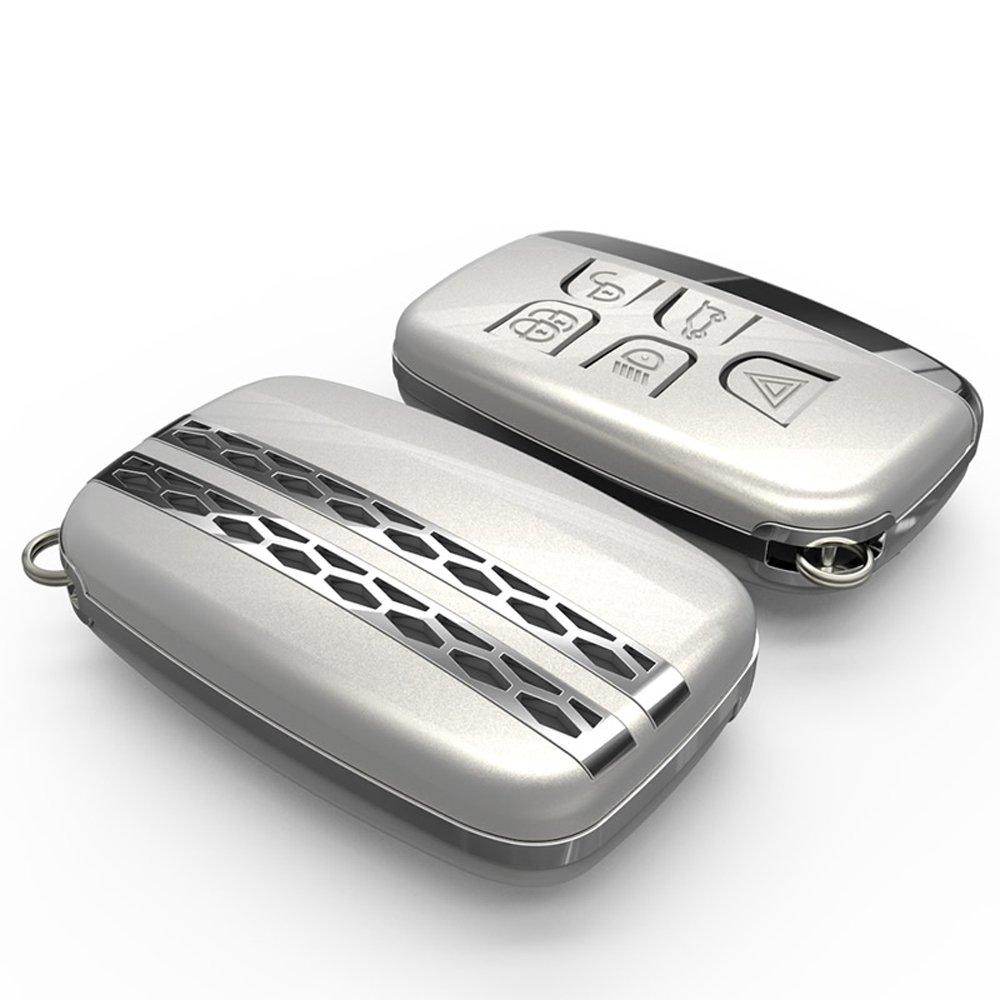 

[NextBlue] Чехол для смарт-ключа Land Rover Range Rover, чехол для ключа с пультом управления (белый) белый