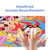 Colorful Characters Celebration Large Gaming Mouse Pad Nonslip Rubber Base Waterproof Desk Mat For Office Pc Laptop