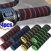 4pcs Universal Grip Comfort Sponge Foam Handle Bar Motorcycle Dirt Bike E-bike Grip Cover Non-slip Soft Handlebar Bicycle Part
