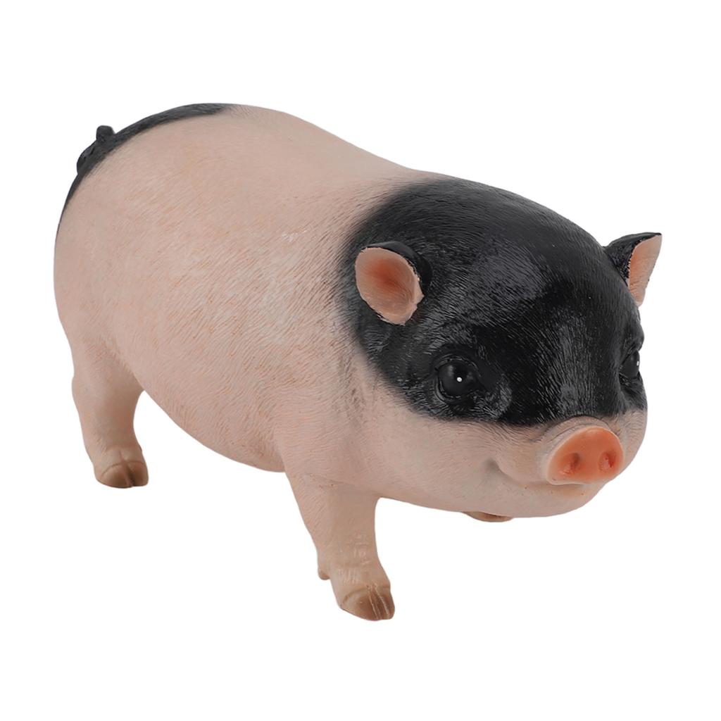 Small Statue Standing let Figurine Resin Animal Sculpture for Outdoor Garden and Desktop Decoration 26.5cm