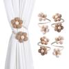 1Pcs Flower Shape Curtain Tieback No Punching Curtain Strap Fashion Curtain Buckles  Home Decoration