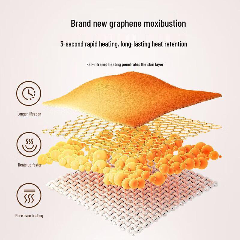 AUX Graphene Heated Knee Massager & Warmer CN plug (adapter included)