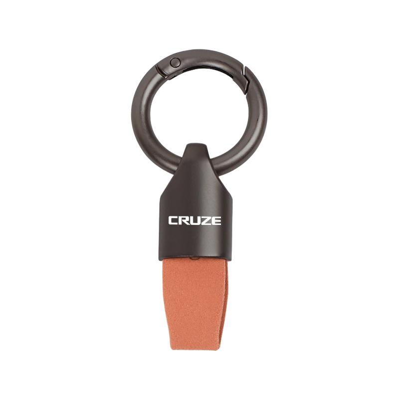 

Metal/Leather Car Logo Key Chain Keyring Auto Interiors Accessories For Chevrolet Cruze Corsa Aveo Orlando Tahoe Captiva Nubira