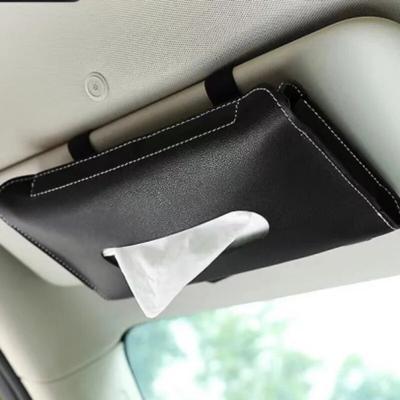 23cmX13cm Caja de Pañuelos para Coche Juegos de Toallas Soporte para Caja de Pañuelos para Visera de Coche Almacenamiento para Interior de Coche Decoración Accesorios para Coche Caja de Pañuelos